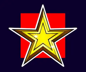 Scatter-Symbol (goldener Stern)